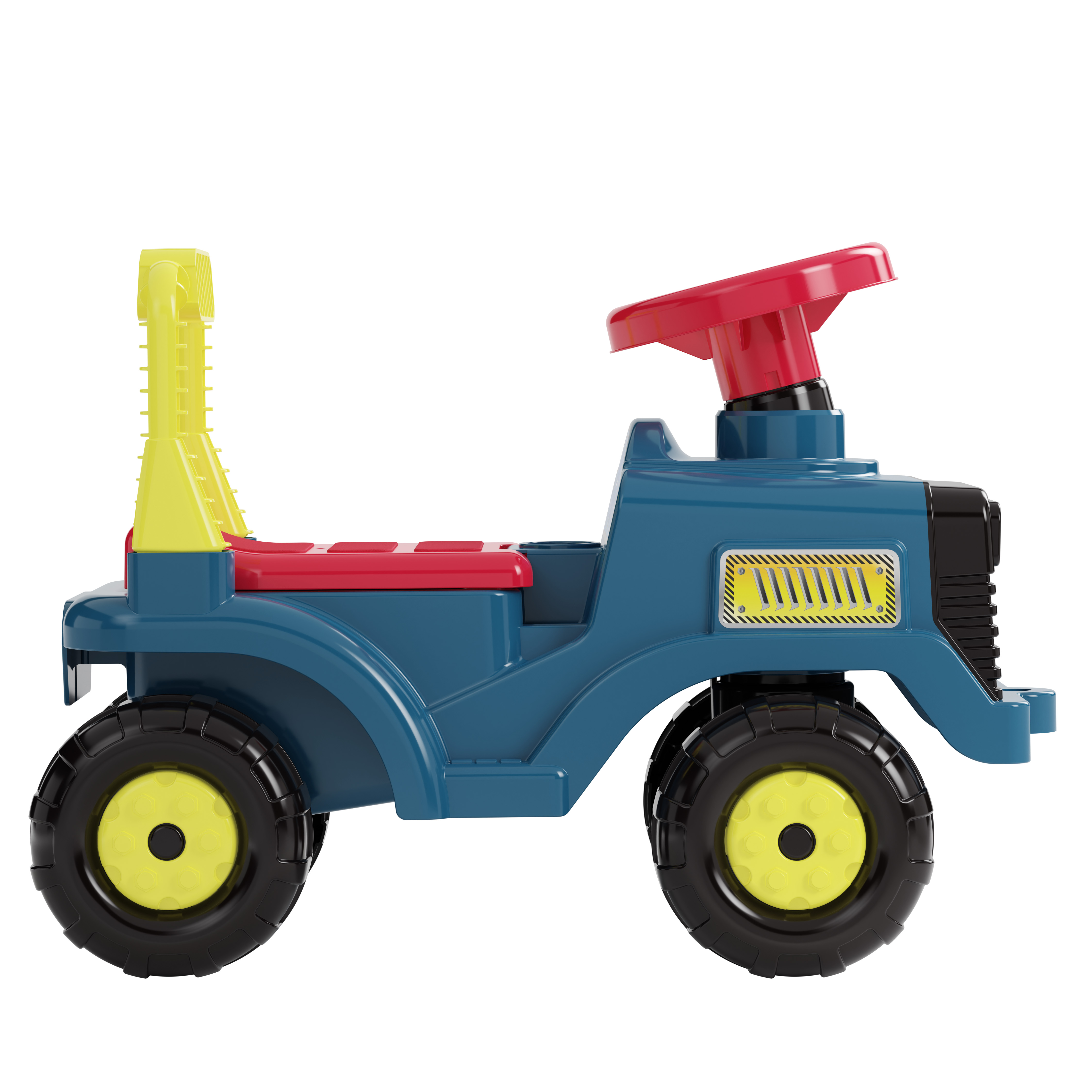 Машинка детская "Трактор" синий 
