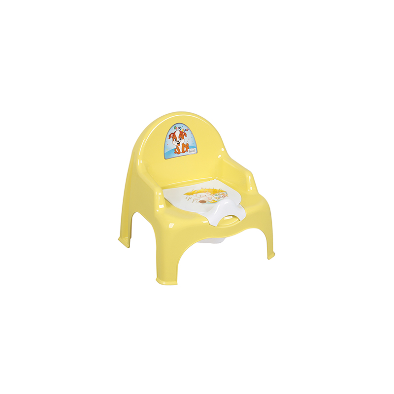 Кресло-горшок "НИШ" желтый 