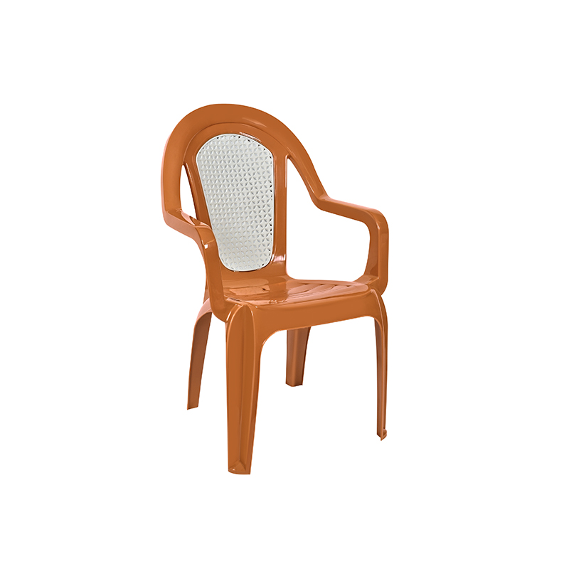 Кресло "Стар ДУЭТ" Дуня коричнево-белое