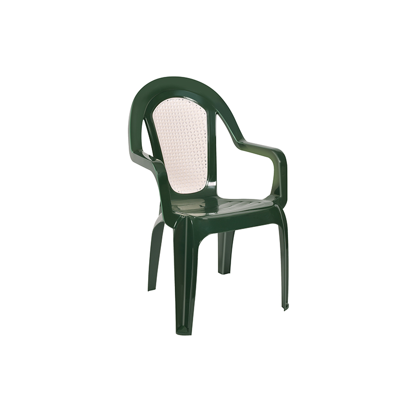 Кресло "Стар ДУЭТ" Дуня зелено-белое