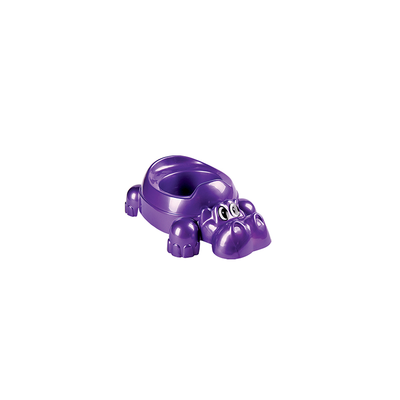 Горшок детский "Бегемотик фиолетовый