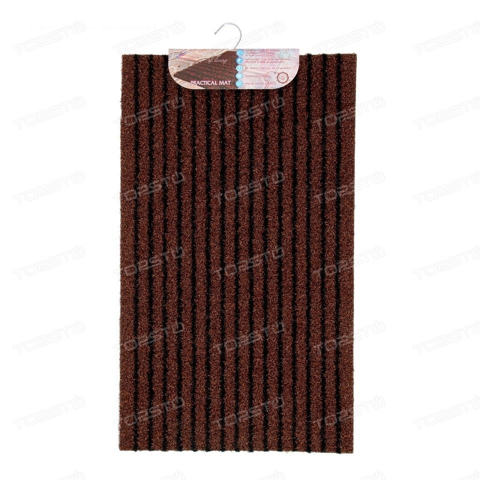 Универсальный коврик PRACTICAL 40х60 коричневый 