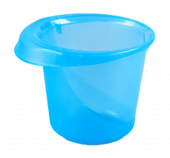 Чаша "Лайм" 1,5л прозрачно-голубой 