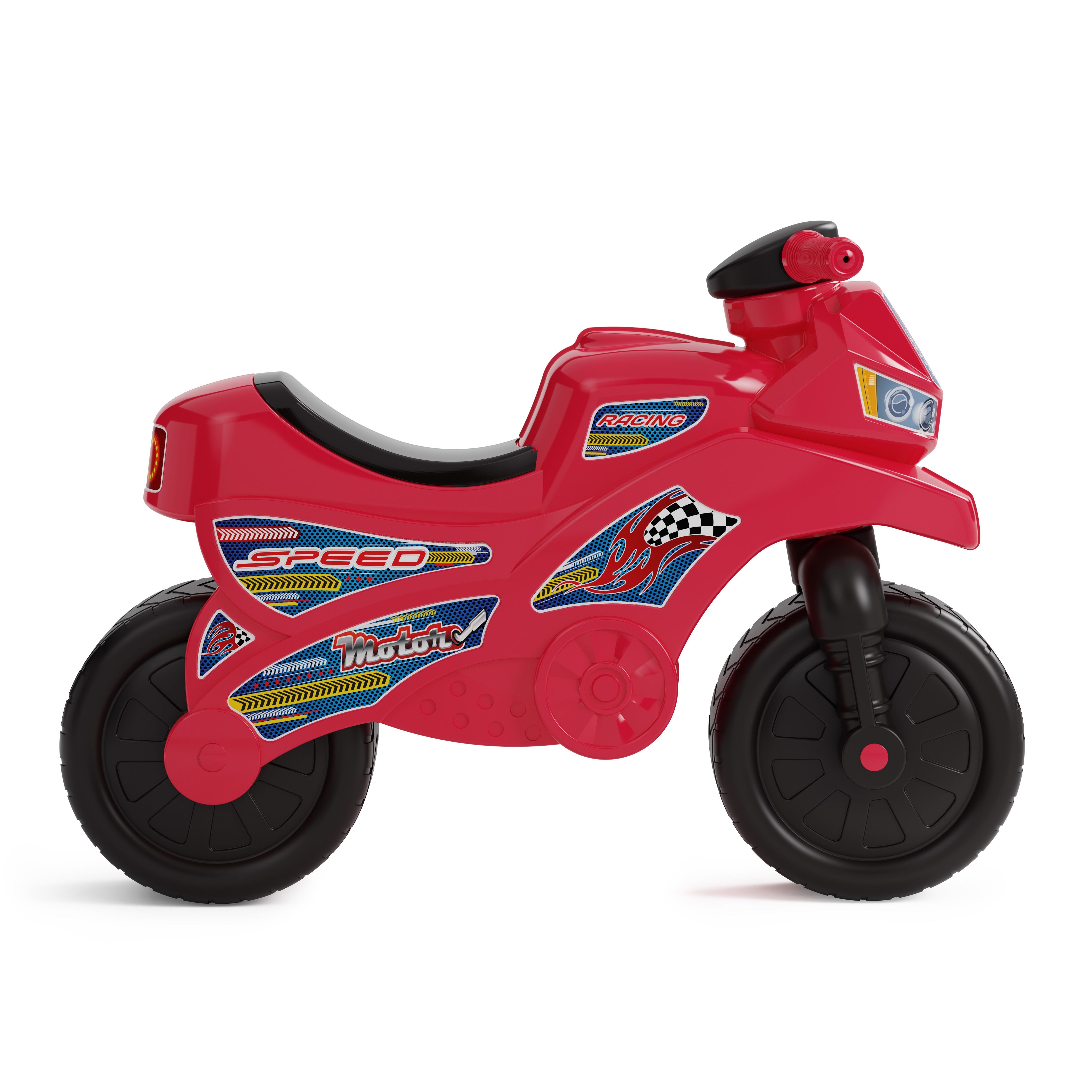Каталка детская "Мотоцикл" красный 
