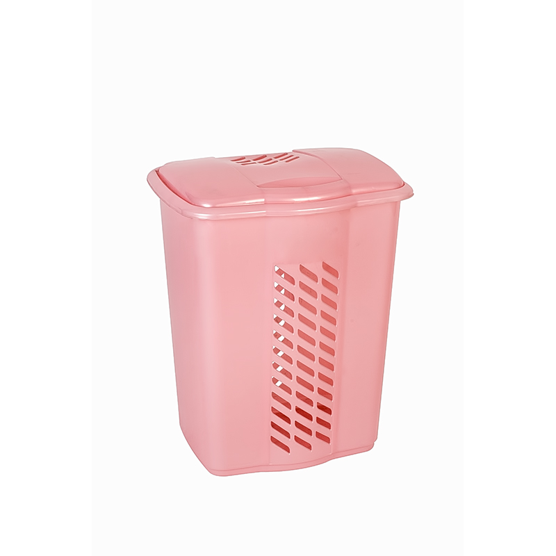 Корзина "Дуня пластик" розовый перламутр