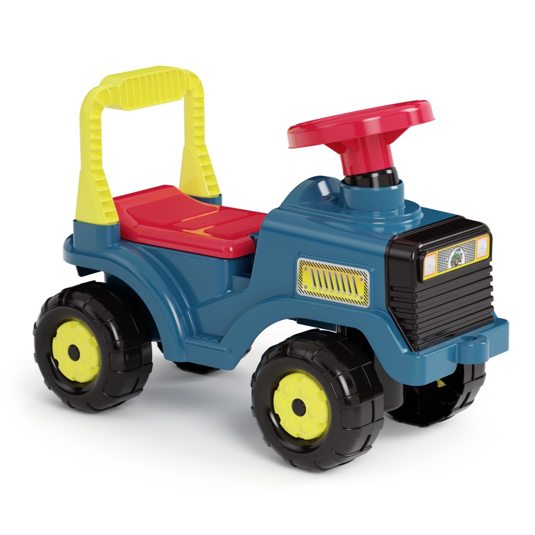 Машинка детская "Трактор" синий 