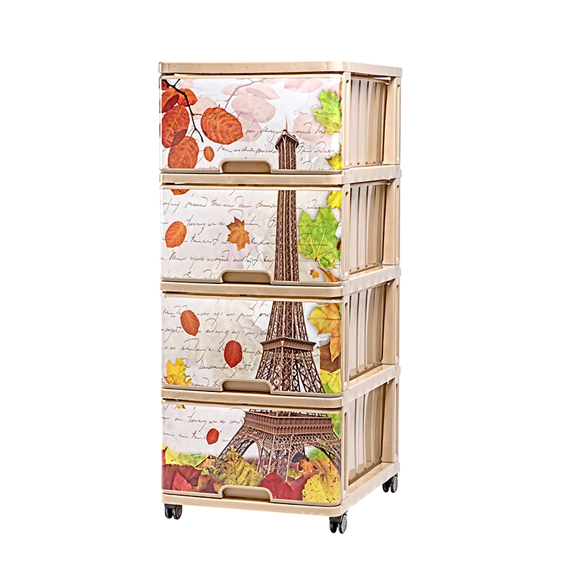 Комод "Дуня" с рисунком 040321