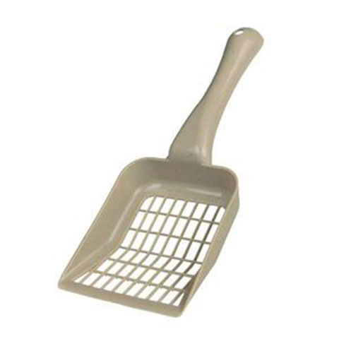 Совок для кошачего туалета "Дуня" бежевый(уп.60)