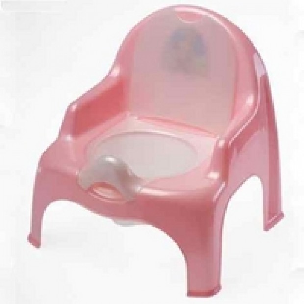 Кресло-горшок "НИШ" розовый перламутр 