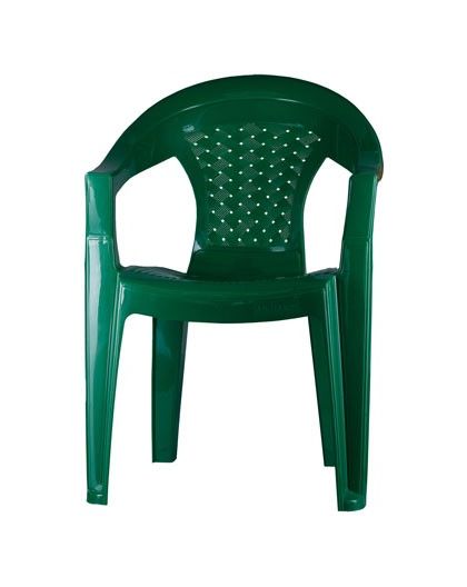 АП11010 Кресло "Плетёнка" зелёный (уп.5)