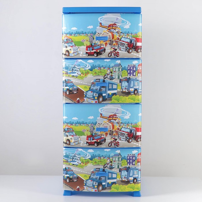 Комод Декор 4-х "Спасатели"РОСС"