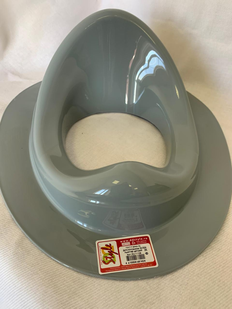 Адаптер детский простой серый (уп.50)