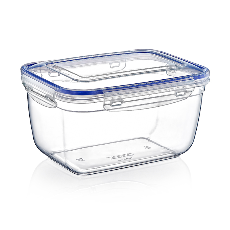 Воздухонепрониц. прямоуг контейнер 3000 ml(18шт)