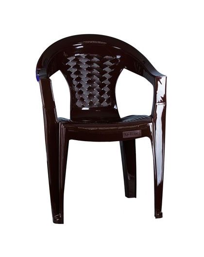 АП11010 Кресло "Плетёнка" шоколадный (уп.5)