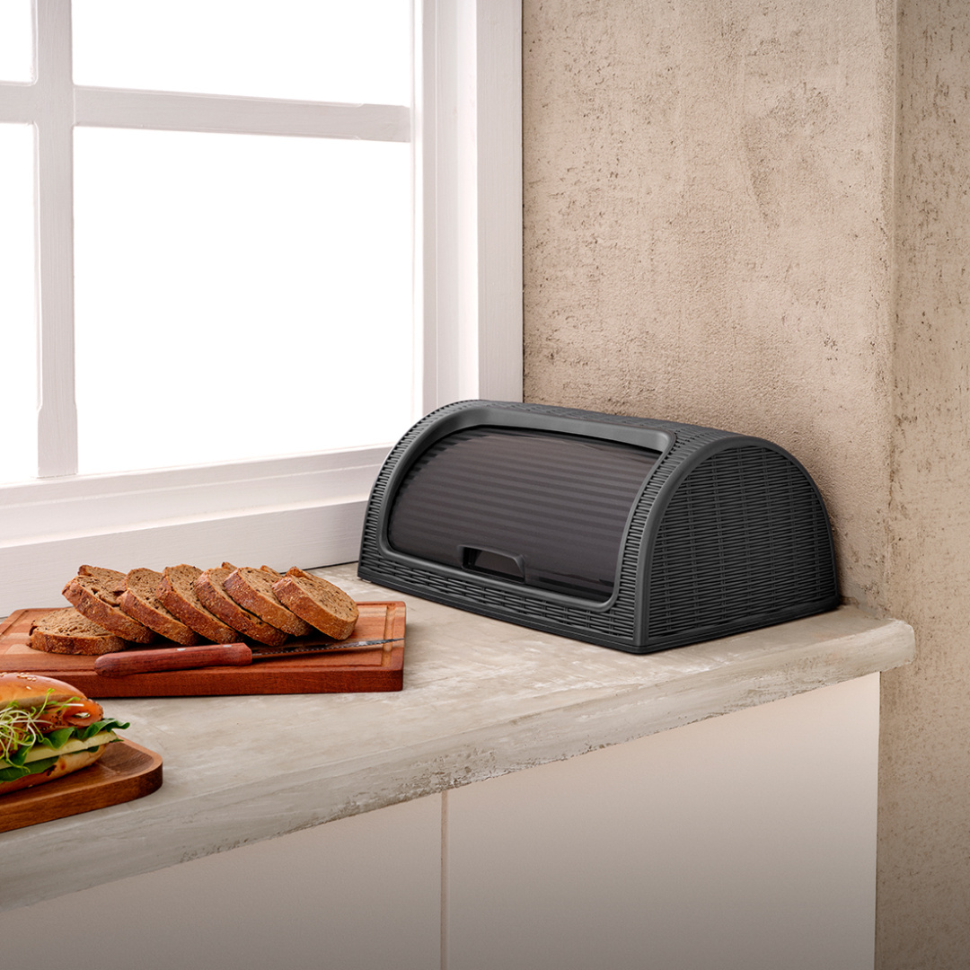 Хлебница "Дуня" антрацит(уп.6)