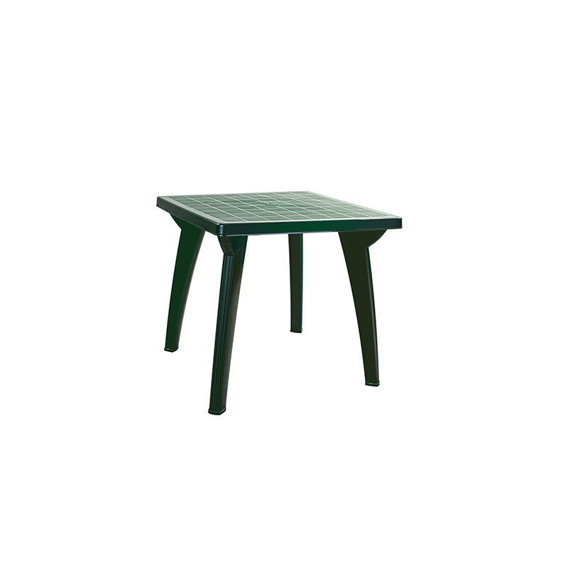 Стол квадрат "Луна"  зеленый