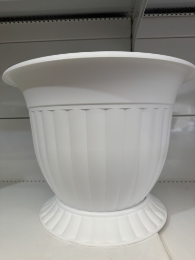 Кашпо "Венеция" 15л. "Милих" бел.