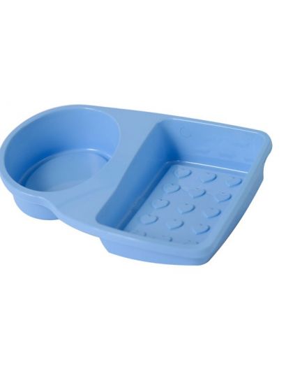 АП11006 Мыльница нежно-голубая (уп.20)