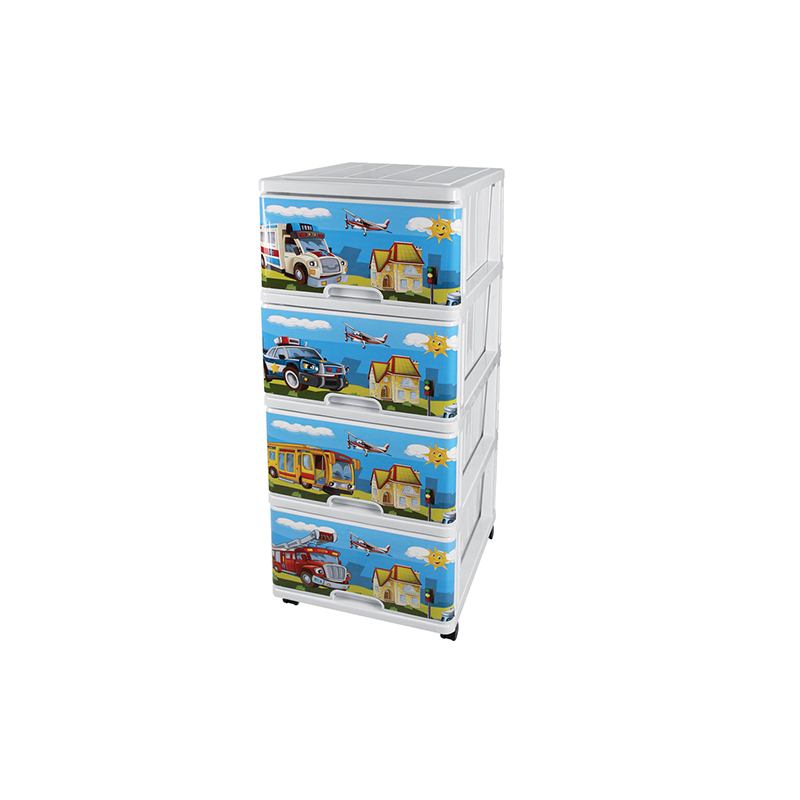 Комод "Дуня" с рисунком 040315