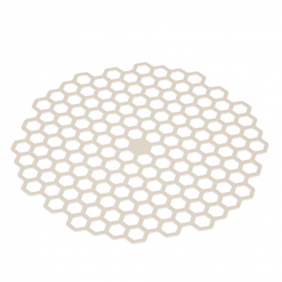 М8397 Решетка мойки "Соты" беж.(уп.50)