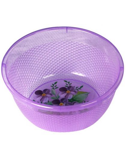 АП03033 Чаша "Медовая" 8л прозр-фиол. (уп.10)