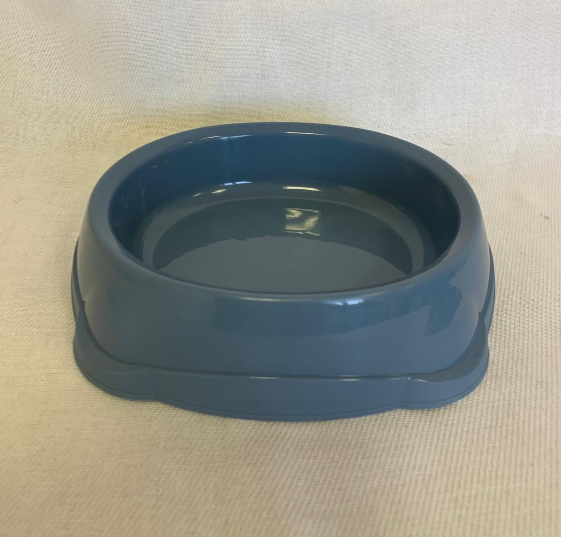 Миска д\животных 500мл. серебристо-серый (уп.30)