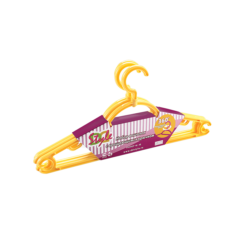 Вешалка р. 46-48,MIX "Дуня" (уп.72)