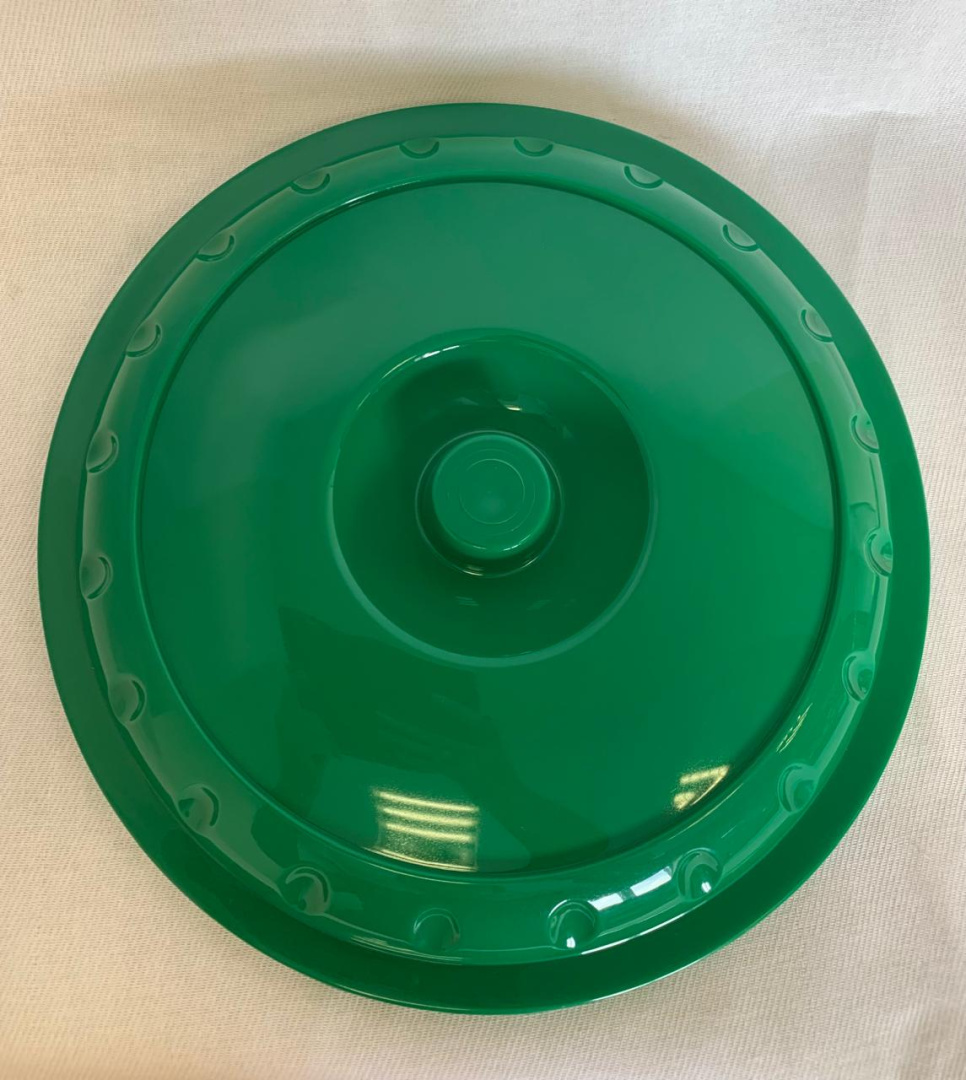 АП13024Крышка к ведру "Тюльпан" 12л зеленая(уп.40)