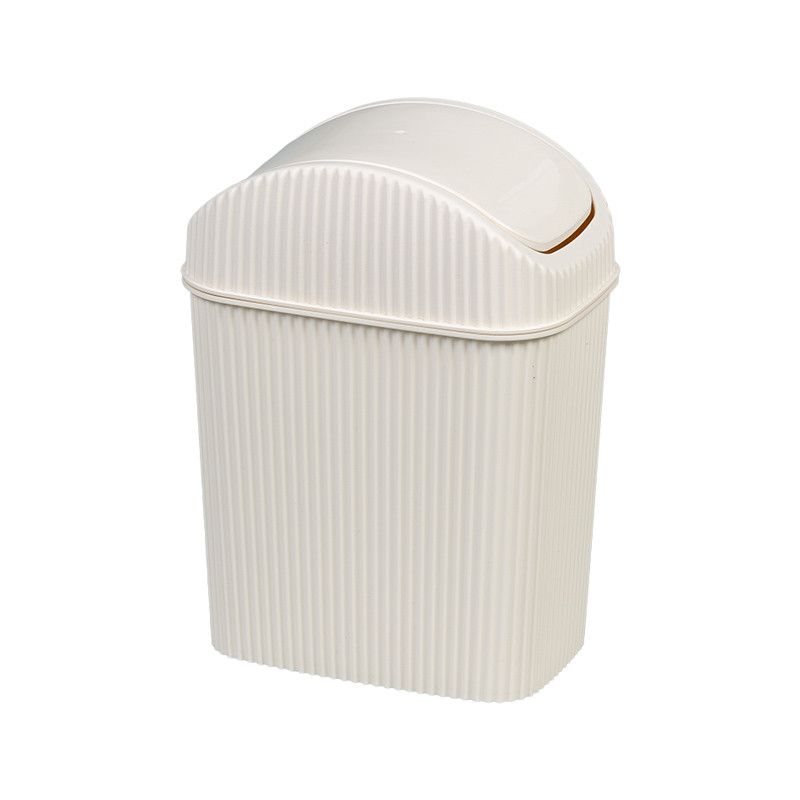 АП026 Ведро для мусора "Стиль" 6л сл.кость (уп.20)
