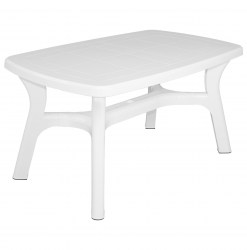 Стол Садовый 1350х805х730 бел."Милих"