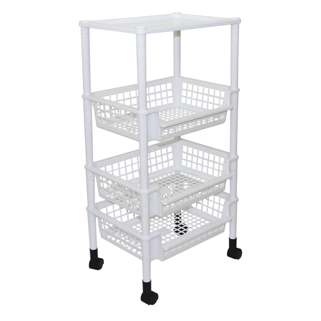 Полка для ванной комнаты "Милих" белая