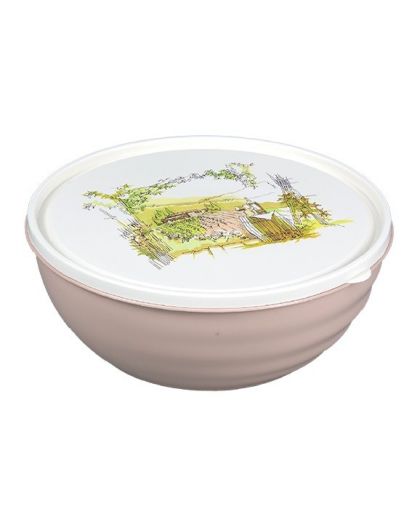 АП09036 Салатник "Тоскана" 2л какао (уп20)