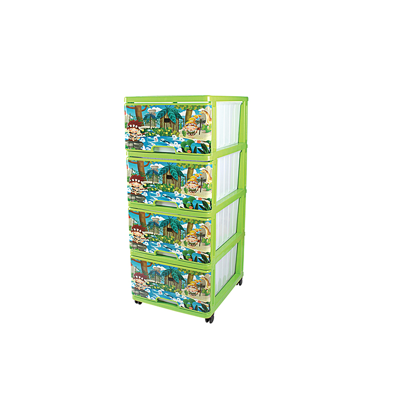 Комод "Дуня" с рисунком 040312