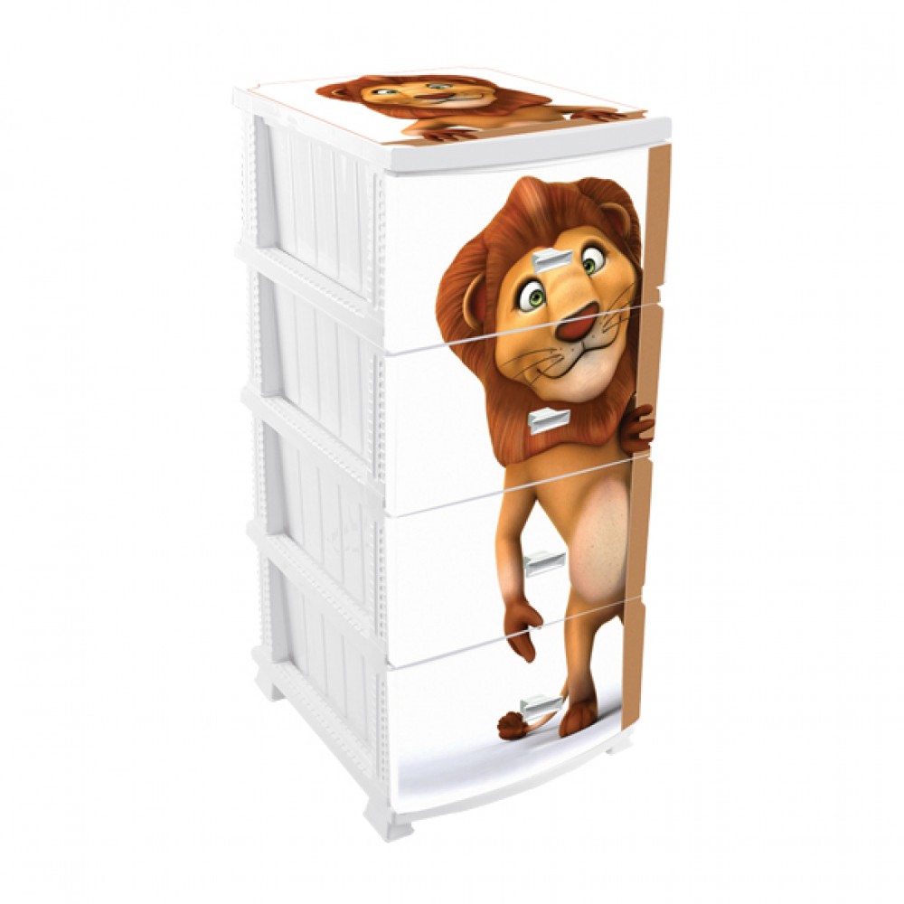 Комод Декор 4-х "Лев" РОСС"