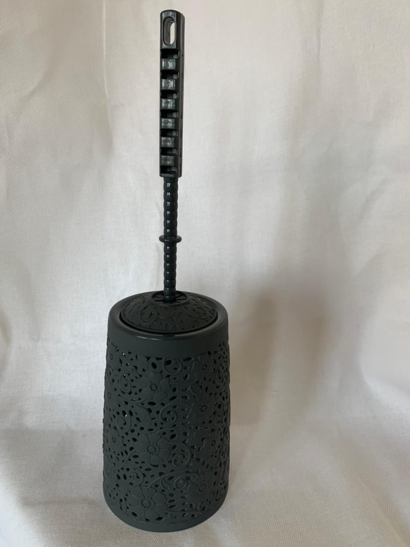 Ерш для туалета АЖУРНЫЙ антрацит (уп.24)