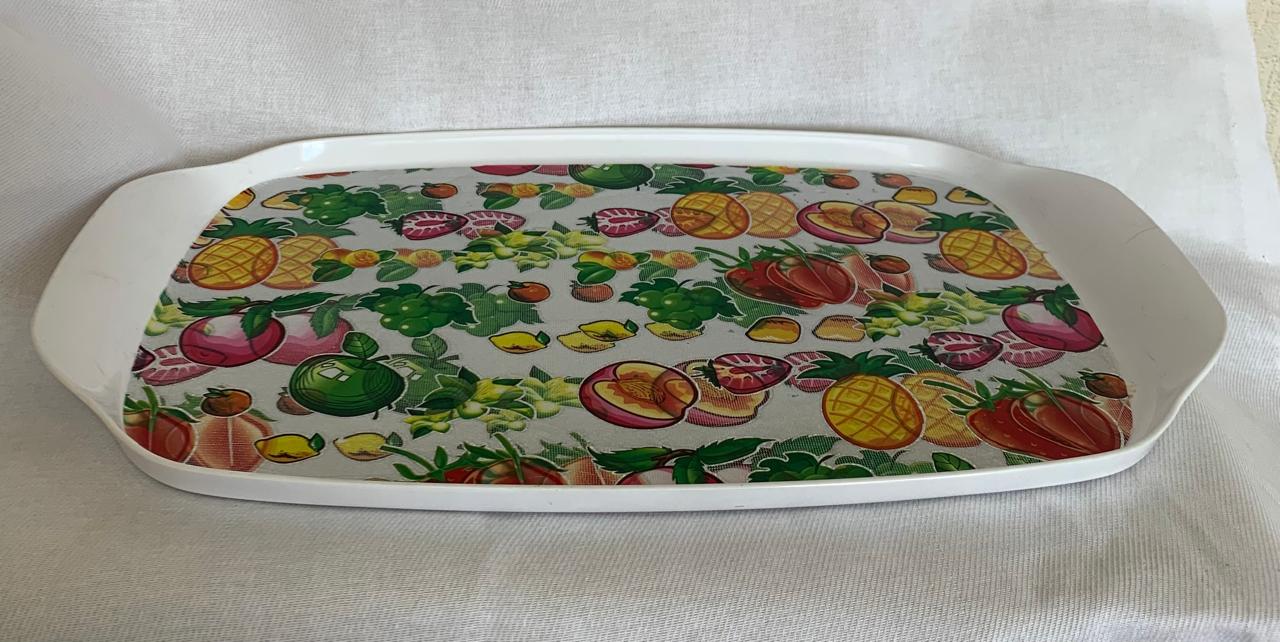 АП30020 Поднос сервировочный 30х49см.бел.(уп.20)