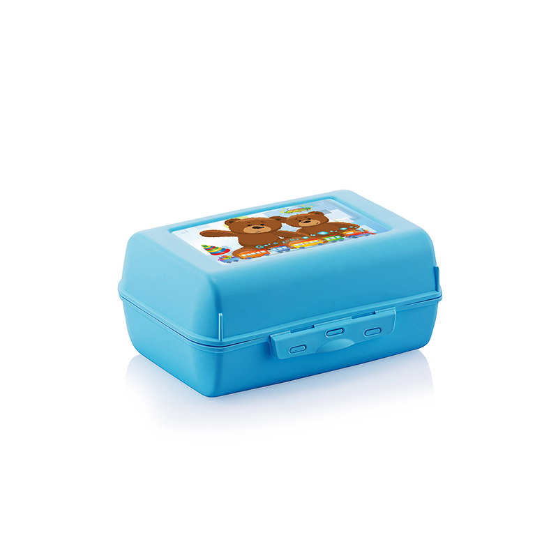 Контейнер для сэндвича "Дуня" голубой (уп.24)